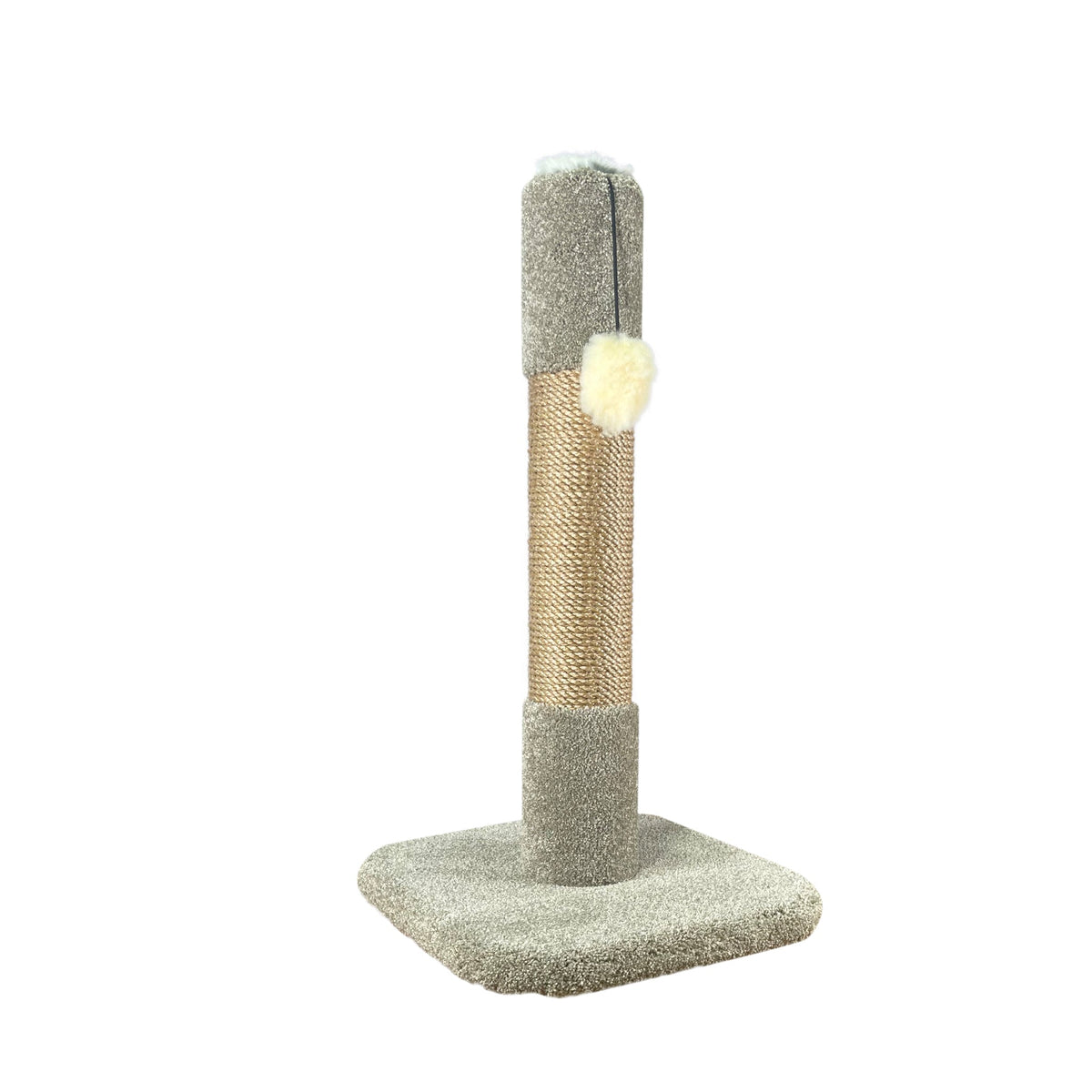 KatAttack Sierra Post Sisal with Square Base - ComfyPet Products