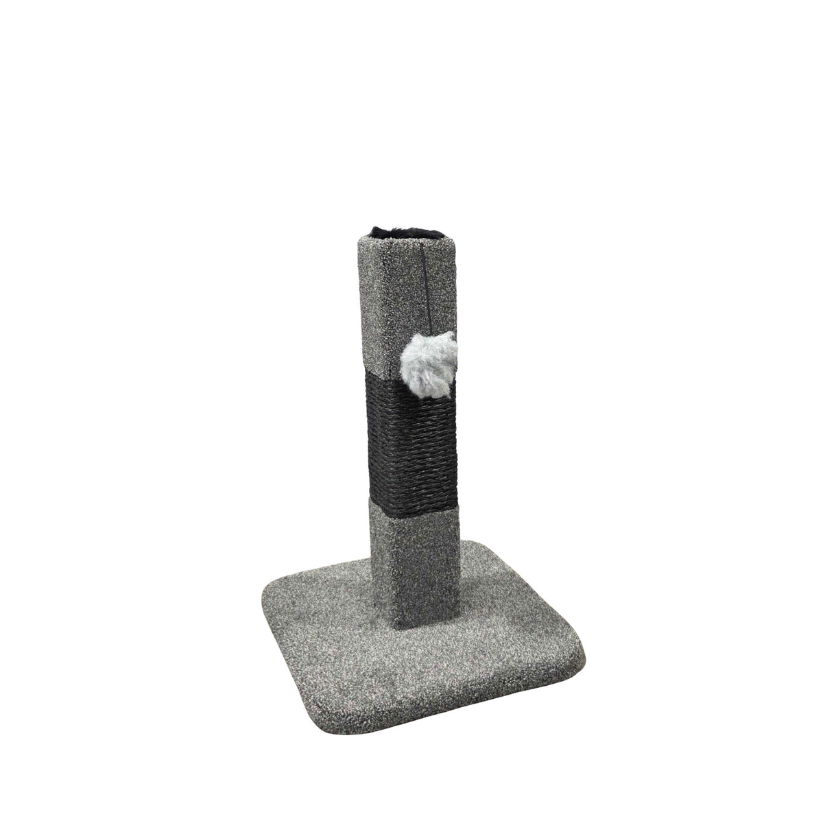 KatAttack Sierra Cat Post with Sisal - 55cm / Black