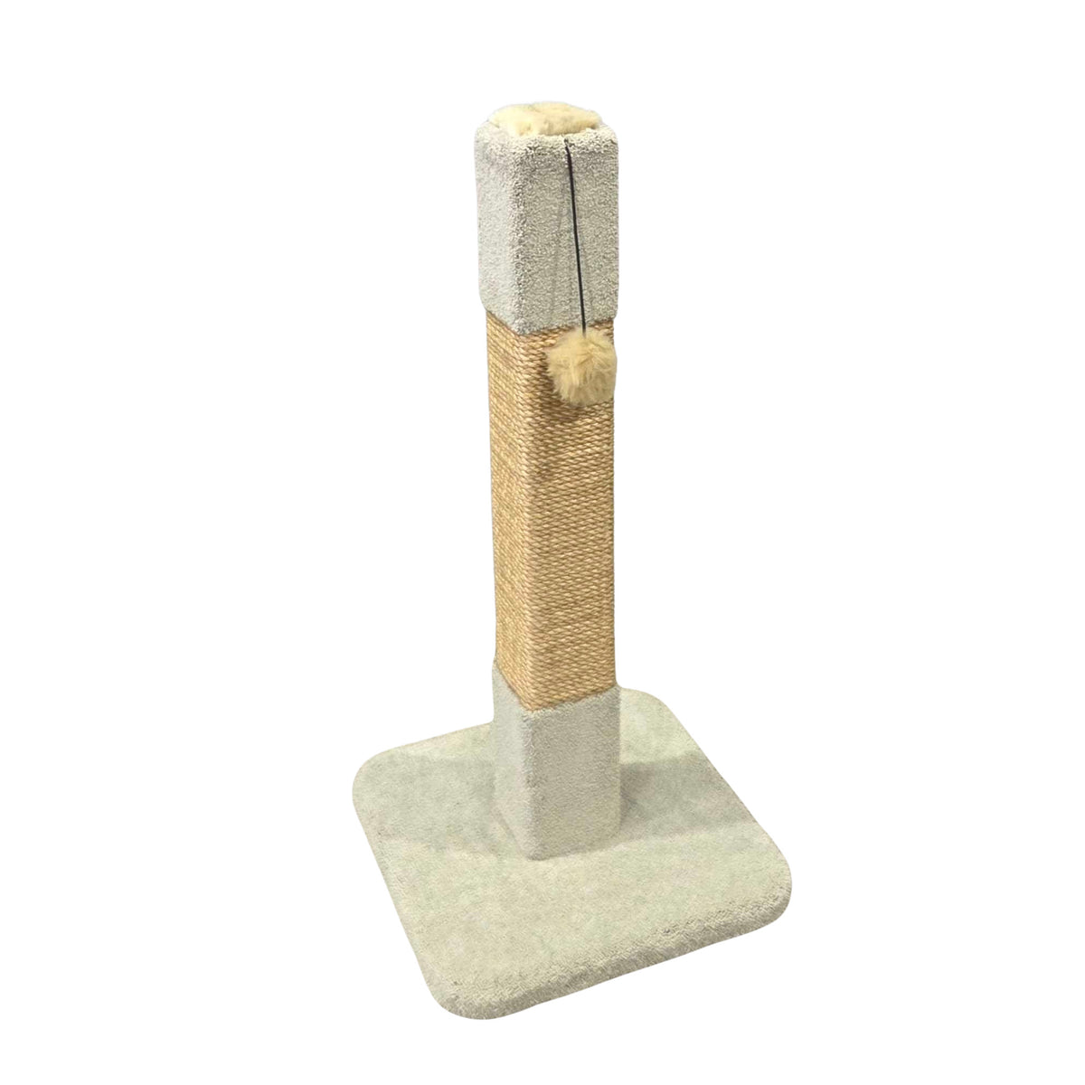 KatAttack Sierra Cat Post with Sisal - 80cm / Tan