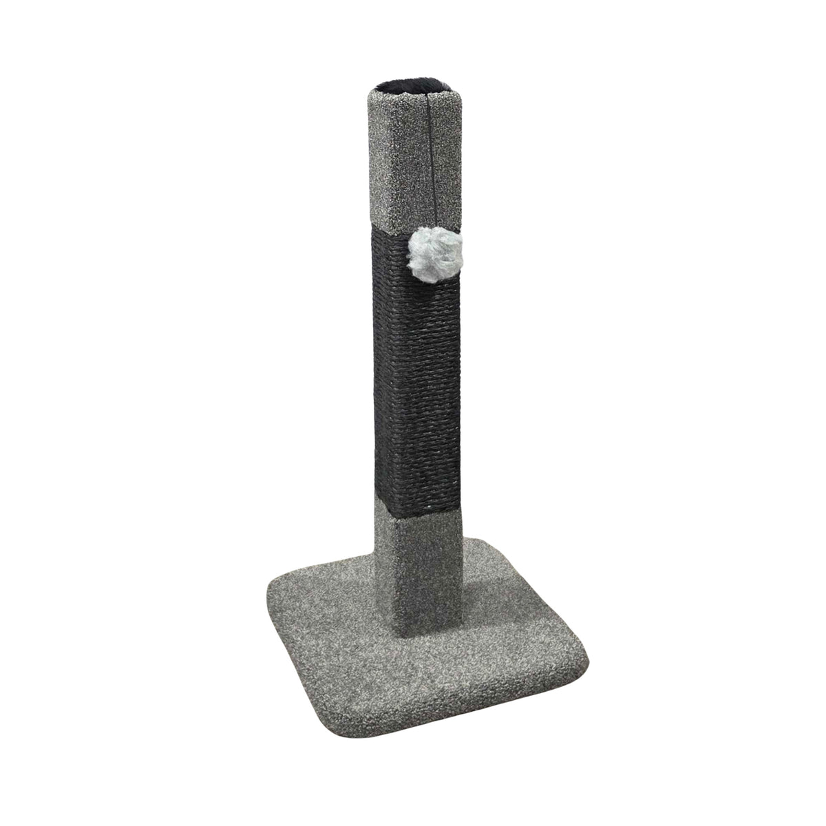 KatAttack Sierra Cat Post with Sisal - 80cm / Black
